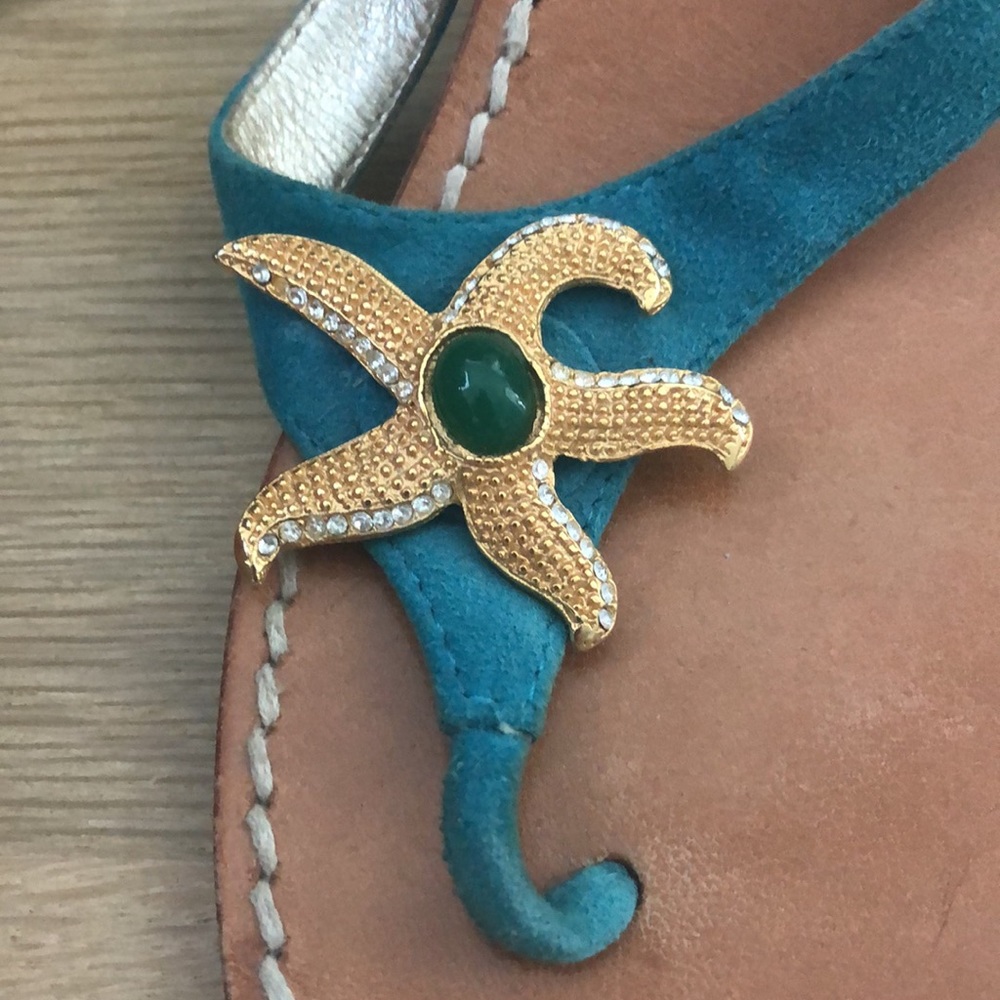 Miss Trish of Capri starfish kitten heel sandal - Picture 3 of 6